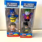 Little People Fisher Price DC Super Friends Batman & The Joker NIB 1-4yrs