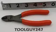 SNAP ON TOOLS USA 85ACF O 5" ORANGE Soft Grip Diagonal Cutter NEW +