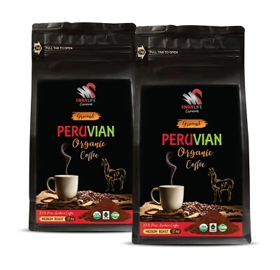 Single estate coffee - PERUVIAN GROUND ORGANIC COFFEE - Coffee with smooth finis