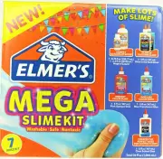 8 Box Lot Elmers Brand Mega Slime Kit Make Glow In The Dark, Color, Clear Slimes