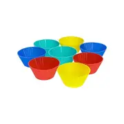 Soffritto Professional Bake Silicone 12 Piece Muffin Cup Set - Robins Kitchen