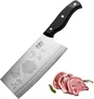 TJ POP Lightweight Meat Cleaver Knife 7.16 Inch, Ultra Sharp Chinese Chef'S Kniv