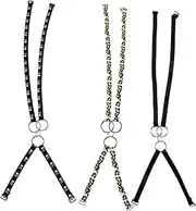 [FOMIYES] 3pcs Adjustable Bra Straps Bra Straps Decorative Elastic Shoulder Bra Straps Bra Strap Extensions Strapless Bras for Women Women's Bras Underwear Extension Buckle Polyester