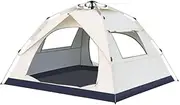 Outdoor Camping Tent Double Door and Window Tent Multifunctional Camping Tent Easy to Install Tent Portable Tent