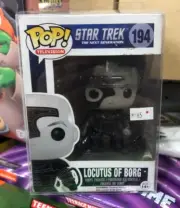 Funko Pop! Vinyl: Star Trek - Locutus of Borg #194 With Pop Protector Picard