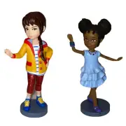 Bree James & Jojo Jo Clancy Pvc Cake Topper Figure Figurine 3” Fancy Nancy New