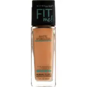 3 Pack Maybelline Fit Me Matte + Poreless Liquid Foundation, Sun Beige 310, 1...