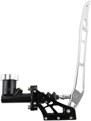 Hand Brake Racing E-Brake Lever Car Hydraulic Hydro Handbrake Gear Locking Drift W/Oil Tank(Silver)