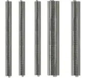 Bachmann 44584 Ho Scale E-Z Train Track Silver/Gray 36" Straight Track 10 Pcs
