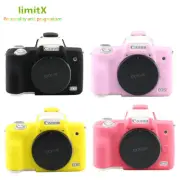 AU Silicone Armor Skin Soft Case Camera Cover for Canon EOS M50 / M50 Mark II