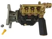 4000 PSI Horizontal Pressure Washer Pump 4 GPM 1" Diameter Shaft