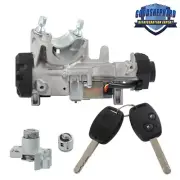 Ignition & Door Lock Cylinder Switch Assembly w/2 Remote Keys For 2007-2011 CR-V