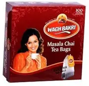 Wagh Bakri Masala Tea Bags 100 Ct (Pack of 3)