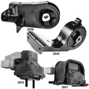 Front, Rear, RH Engine & LH Trans Mounts 4Pcs Set for 98-00 Chrysler Cirrus 2.5L (for: Chrysler)