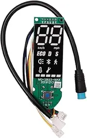 ZAPYVET Dashboard Circuit Board, for Segway, for Ninebot, for MAX G30 Electric Scooter with Waterproof Dashboard Display Screen Silicone Protection Electric Scooter Display Screen