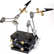 Stop Motion Animation Kit, Armature Rigging System with Double Stainless Steel Rig Arm, DIY Stop Motion Armature Kit with Lifting Base, Macro Shooting Stand