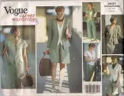 Vogue Patterns, 2637, Jacket, Top, Skirt, Shorts, Pants, Size 6 - 10, Uncut, OOP