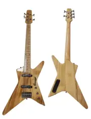 Busuyi 5 string short scale set neck bass guitar.