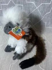Vintage Wild Republic Plush 1999 Hanging Monkey Tamarin Monkey Cotton top NWT
