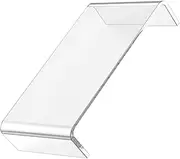 Acrylic Monitor Stand Riser Clear Laptop Stand for Home Office Space Saving Design for Ergonomic Viewing Height Sturdy Computer Screen Riser for Improved Posture and Desktop