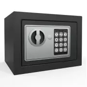 Home Safe for Money, Digital Small Money Safe for Cash and Coin, Security Kid...