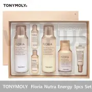 TONYMOLY Floria Nutra Energy 3pcs Set Toner Emulsion Cream - Fedex Tracking