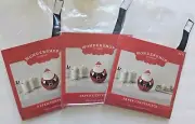 3 paper Santa centerpieces Xmas decor tables party supply decoration mantle prop