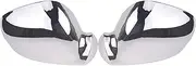 Door Wing Mirror Cover Chrome Rearview Mirror Cap, Wing Side Mirror Cover Housing for Golf for Rabbit for Jetta for MK5 2006 2007 2008 2009 for Passat 2003 2004 2005 (Size : Wing