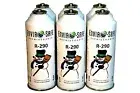 6 CANS R-290 R290 NEW Stand Alone Fridge Freezer (EPA Snap Rule 17) #8000A-6