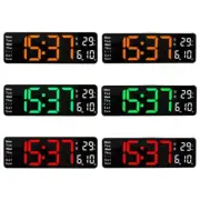 Digital Alarm Clock Desk Calendar Decorative for Time Clocks Easy to Read
