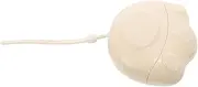 BESPORTBLE Cat Claw Hair Stick Lint Remover for Clothes Lint Rollers for Pet Hair Fuzz Lint Remover Fabric Sticky Lint Brush Clothes Lint Remover Pet Hair Cleaning Roller Plastic Beige