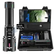 Flashlights High Lumens Rechargeable, 2000 Lumens XHM90.2 Super Bright Flash ...