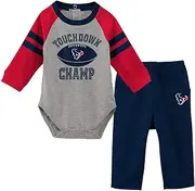 Outerstuff NFL Newborn Infants Touchdown Long Sleeve Creeper and Pant Set
