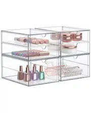Sorbus Storage Organizers with 3 Drawers 2-Pack
