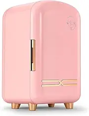 Skincare Fridge 12 Liter, Mini Beauty Fridge for Comestic Storage 8°C+ Intelligent Constant Temperature Control Cosmetics Refrigerator Compact Fridge for Bedroom, Office,A