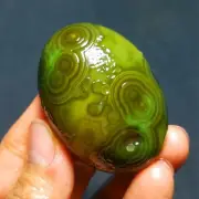 HOT63.4g Natural Gobi agate eye Agate Crystal China Mongolia 55A37