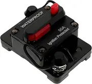 HAWILLOSCH Manual Reset Circuit Breaker Switch for Vehicle Electrical System Disconnect Box Auto Circuit Breaker Feature