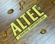ALTEC LANSING LOGO TYPE-B WATER SLIDE DECAL WATER DECAL STICKER FOR SPEAKER