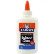 Elmer's E301 School Glue, Washable No-Run, 1.25 Ounces (Pack of 12)