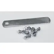 12-pk Penguin Replacement Blank Metal Track Spikes & Wrench PTBL FAST SHIP! A20