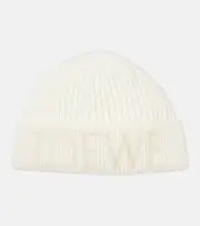 [Loewe] Loewe Logo wool beanie One Size white