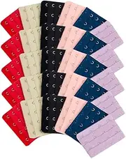 [GAROZATION] Underwear Extender Bra Extension Hook Bra Strap Extender Cor Extender Back Bra Extender Bustier Body Suit Extender Bra Accessories Bra Strap Extension Polyester