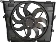 liwei Store Radiator Electric Fan Compatible with BMW F20 F21 LCI 120i 125i M140i F22 F23 220i 230i M240i F25 X3 17428625439 17427593850