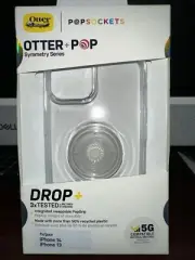 OtterBox Otter+Pop Symmetry Series Case for iPhone 14/13 - Clear