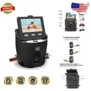 High-Resolution SCANZA Digital Scanner for 35mm, 126, Super 8 Slides & Negatives