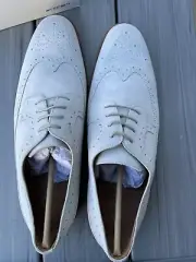 J Peterman Leather Shoes 13M white