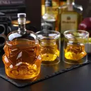Star Wars Whiskey Decanter Stormtrooper Bottle With 2 Glasses NIB!
