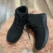 FLX Black Envision Wool Blend Sneaker High Top Size 11