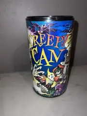 Vintage Halloween Creepy Can with mini jigsaw, mini books and creepy crawlies