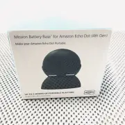 Mission Battery Base For Amazon Echo Dot BLACK (4th Generation) (SEALED)
